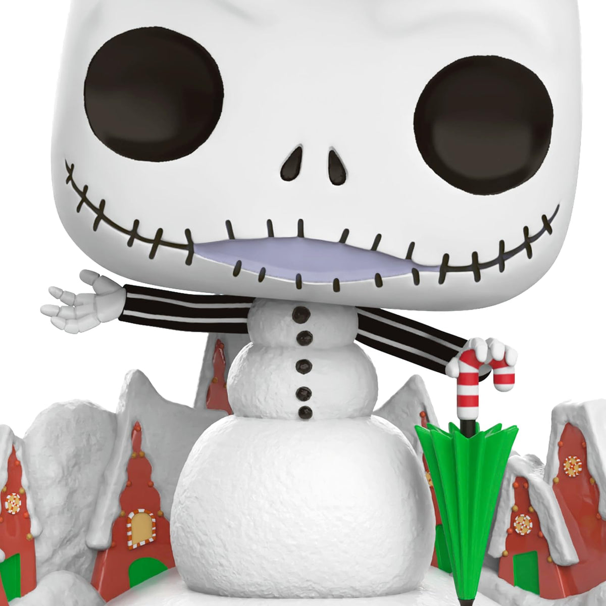 Hallmark - Adorno navideño de Recuerdo 2024, Disney Tim Burton's The Nightmare Before Christmas Jack Skellington Snowman Funko Pop, Regalos para fanáticos de Disney
