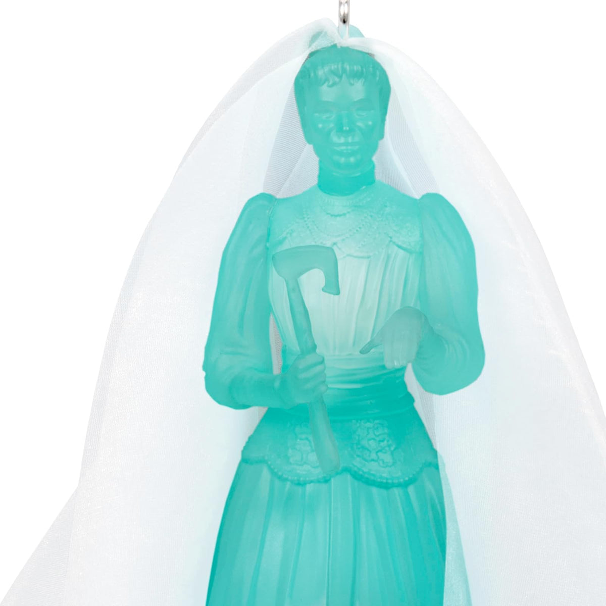 Hallmark - Adorno de Navidad de Disney The Haunted Mansion Collection Constance Hatchaway con luz y Sonido, Regalos para fanáticos de Disney