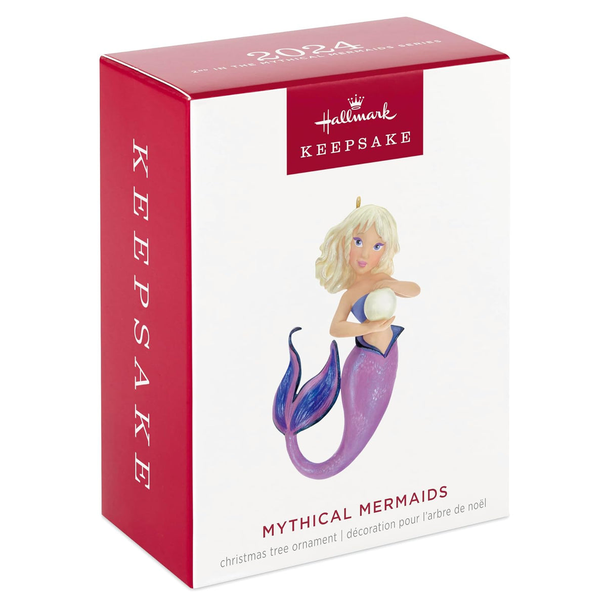 Hallmark - Adorno navideño de Recuerdo 2024, Sirenas míticas, Regalos para Ella