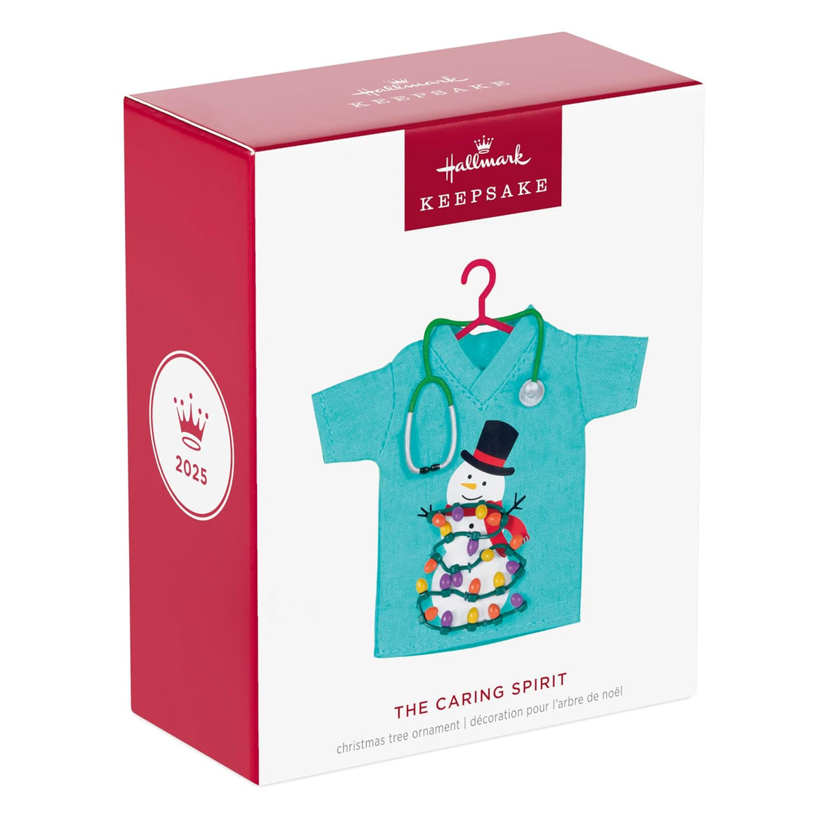 Hallmark - Adorno de Navidad 2025, el espíritu cariñoso, Regalos para Enfermeras