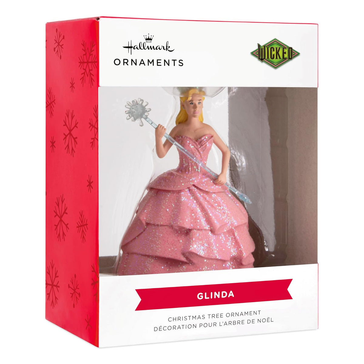 Hallmark Wicked Glinda - Adornos de Navidad, Regalos de película
