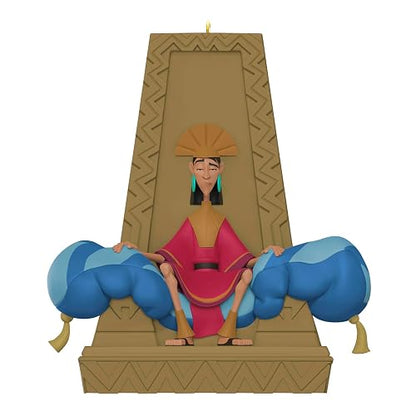 Hallmark - Adorno navideño de Recuerdo 2025, Disney The Emperor's New Groove Emperor Kuzco, Regalos para fanáticos de Disney