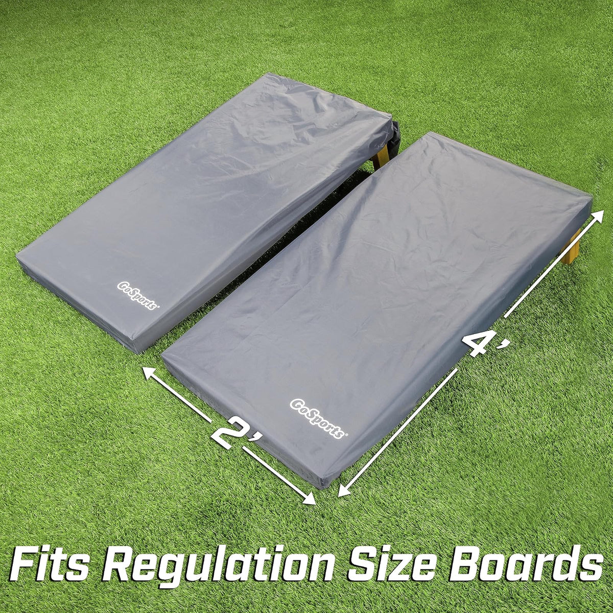 GoSports Cornhole Covers - 4 x 2 pies o 3 x 2 pies - Protege Tus Tablas y Bolsas
