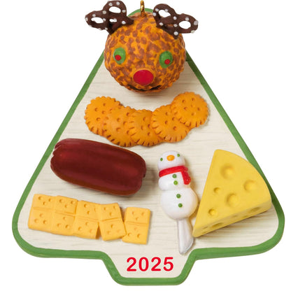 Hallmark - Adorno navideño de Recuerdo 2025, para Regalos de Comida
