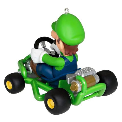 Hallmark - Adorno de Navidad para Nintendo Mario Kart Luigi, Regalos para Jugadores
