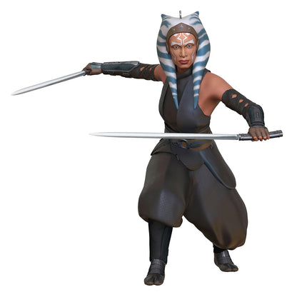Hallmark - Adorno navideño de Recuerdo 2023, Star Wars: Ahsoka Ahsoka Tano, Regalos para fanáticos de Star Wars,