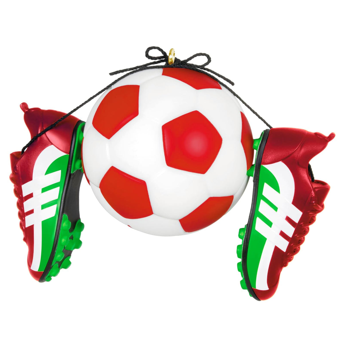 Hallmark - Adorno navideño de Recuerdo 2025, Estrella del fútbol 2025, Regalos para fanáticos del Deporte