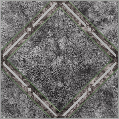 Achim Nexus Azulejos Autoadhesivos de Vinilo, 30.5 x 30.5 cm, Paquete de 20 - plateado - Aspecto de mármol