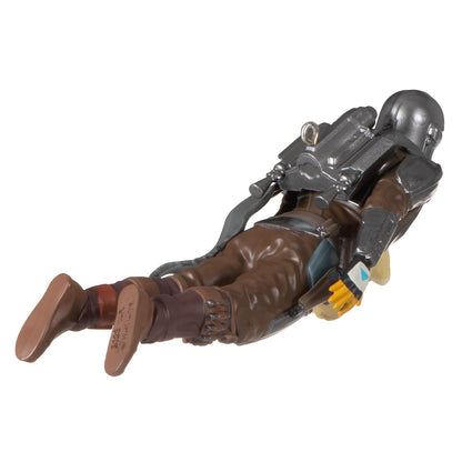 Hallmark - Adorno navideño de Recuerdo 2023, Star Wars: The Mandalorian Grogu's Jetpack Adventure, Regalos para Fans de Star Wars