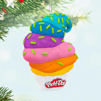Hallmark - Adorno navideño de Recuerdo 2024, Hasbro Play-Doh para Magdalenas, Regalos para niños