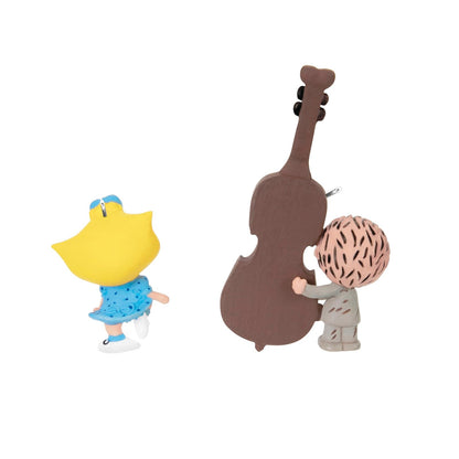 Hallmark - Mini Adornos de Navidad 2024, The Peanuts Gang Sally and Pigpen, Juego de 2, Regalos para fanáticos de los Cacahuetes