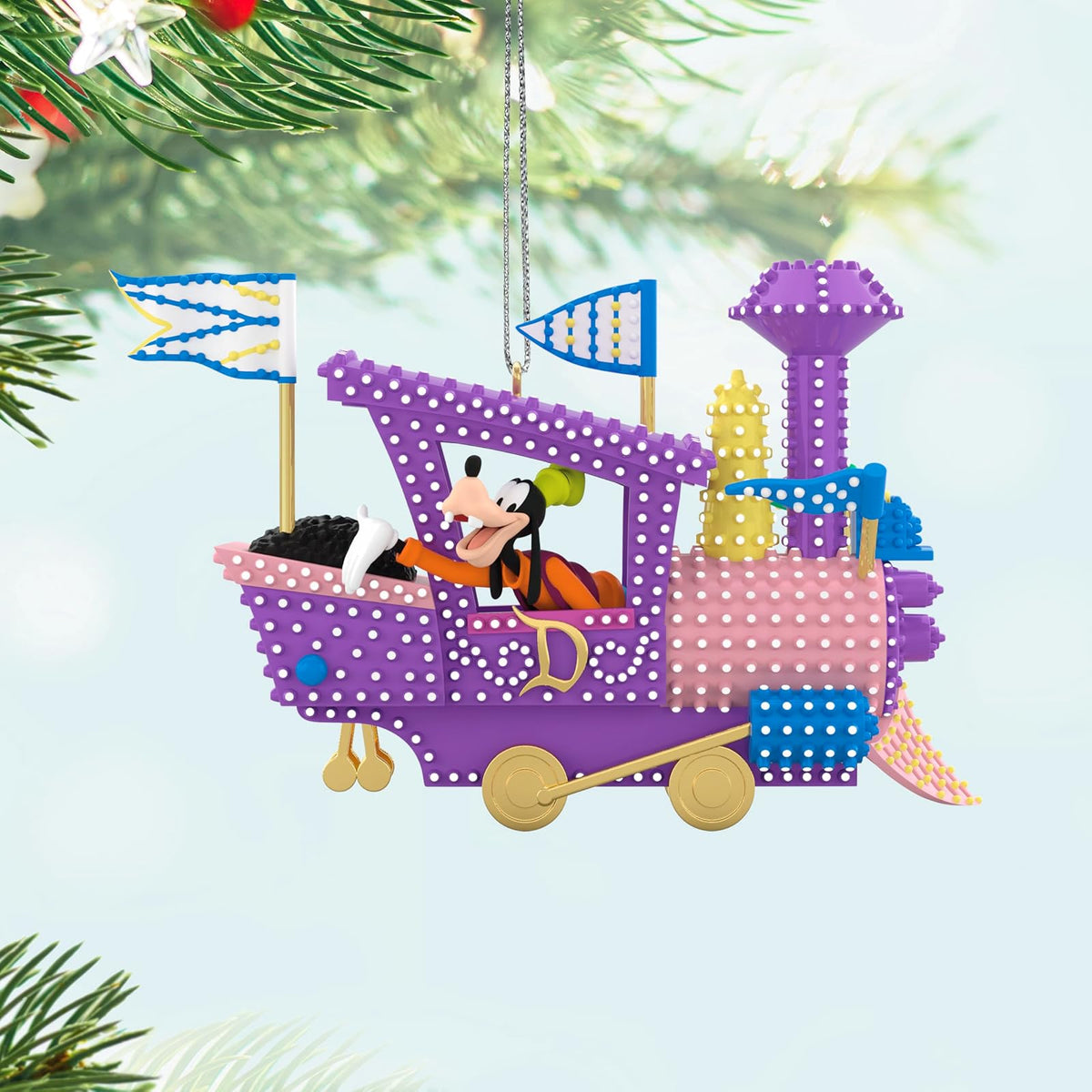 Hallmark Keepsake Disney Mickey and Friends Disney Electrical Parade Musical con luz