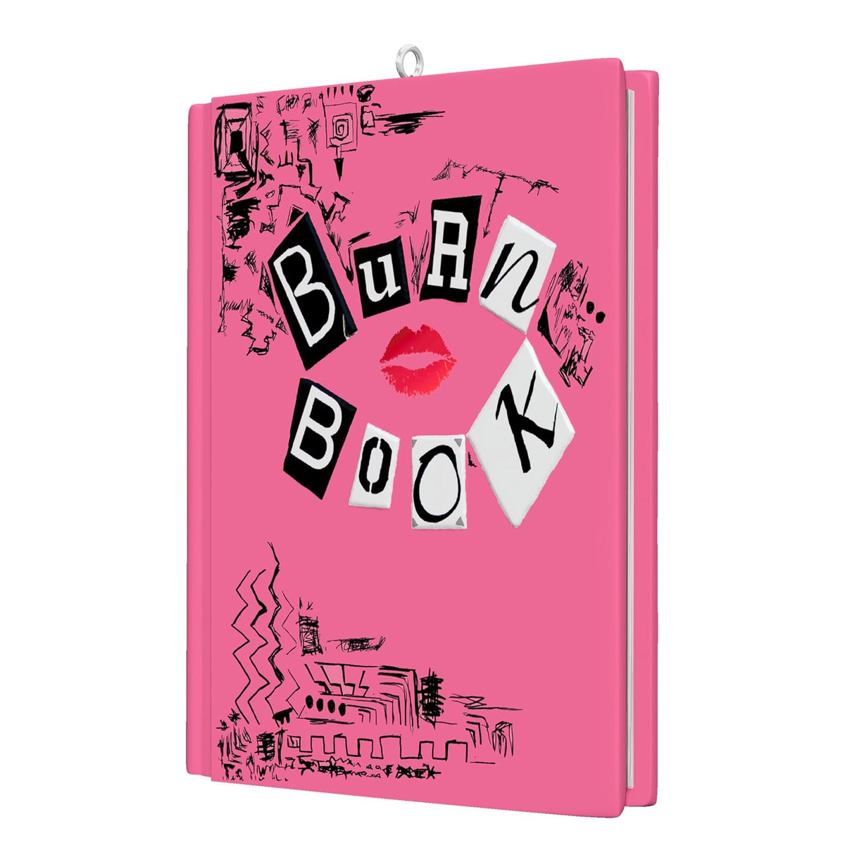 Hallmark - Adorno navideño de Recuerdo 2024, Libro Mean Girls The Burn, Regalos de película