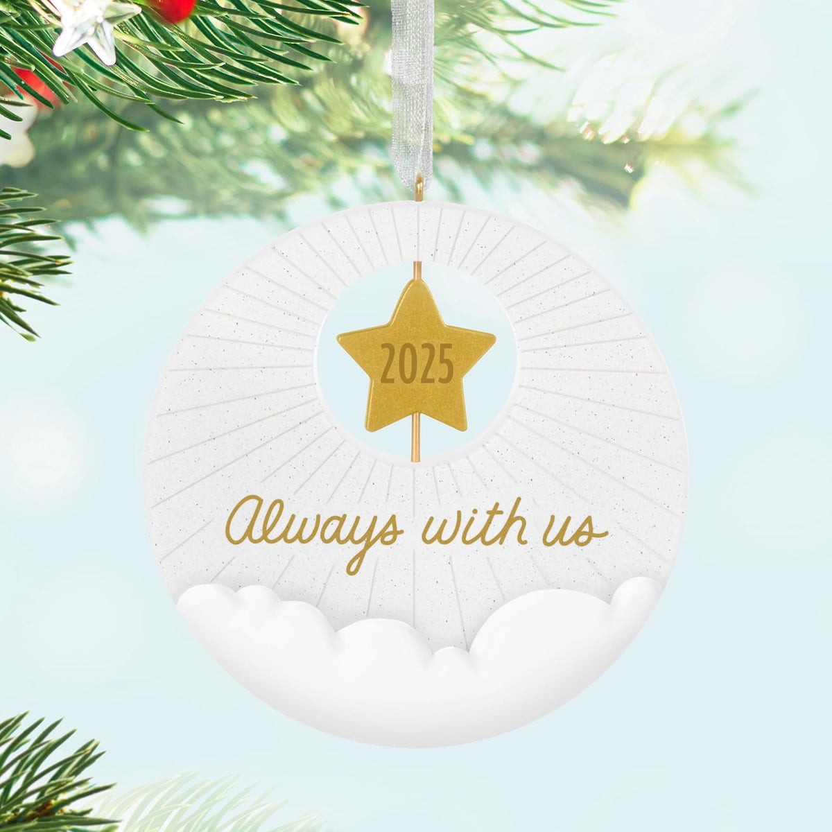 Hallmark - Adorno navideño de Recuerdo 2025, Always with Us 2025, Regalos de Recuerdo