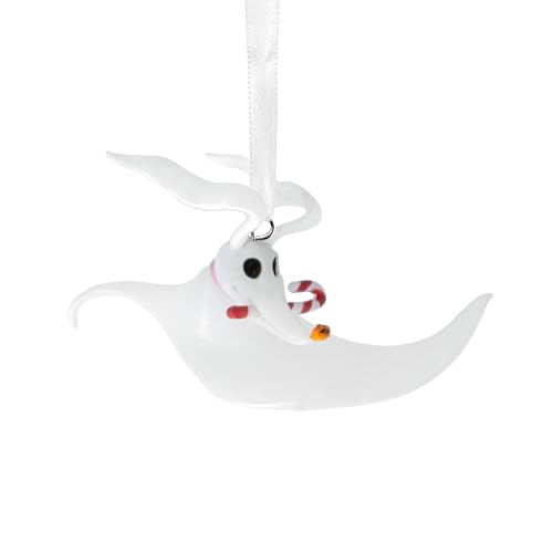 Hallmark Disney Tim Burton's The Nightmare Before Christmas Zero con bastón de Caramelo, Adorno navideño para Fans de Disney