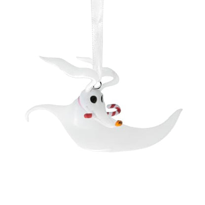 Hallmark Disney Tim Burton's The Nightmare Before Christmas Zero con bastón de Caramelo, Adorno navideño para Fans de Disney