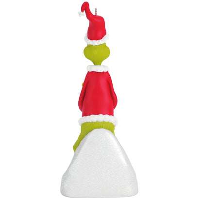 Hallmark - Adorno navideño de Recuerdo 2025, Dr. Seuss's How The Grinch robó la Navidad Un Cambio de corazón, Regalos de película de Navidad