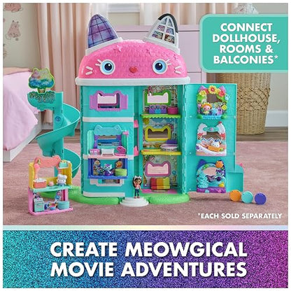 Gabby's Dollhouse: The Movie, Set de los gatoaventureros, Set de 11 Piezas con Figuras de Juguete y Accesorios, Juguetes para niños y niñas de 3 años