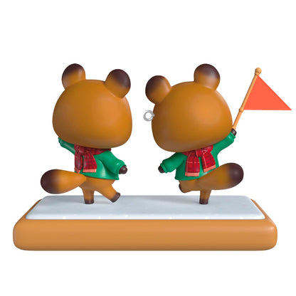 Hallmark - Adorno navideño de Recuerdo 2025, Nintendo Animal Crossing Timmy and Tommy, Regalos para Jugadores