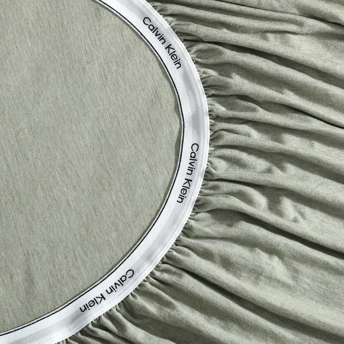 Calvin Klein - Juego de sábanas King con sábana Bajera y Fundas de Almohada | Jersey de algodón, sábana bajera con bolsillo profundo, tamaño King, sábana encimera y fundas de almohada incluidas