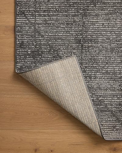Loloi II Kamala Collection KAM-06 Charcoal/Ivory 2'-3" x 3'-10" Accent Rug