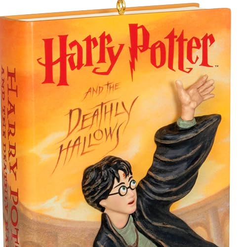 Hallmark - Adorno navideño de Recuerdo 2024, Harry Potter y Las Reliquias de la Muerte, Regalos para Fans de Harry Potter
