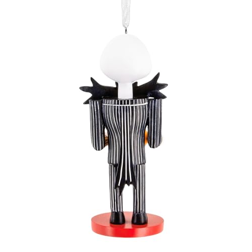 Hallmark Disney Tim Burton's The Nightmare Before Christmas Jack Skellington - Adorno de Navidad para Cascanueces, Regalos para fanáticos de Disney