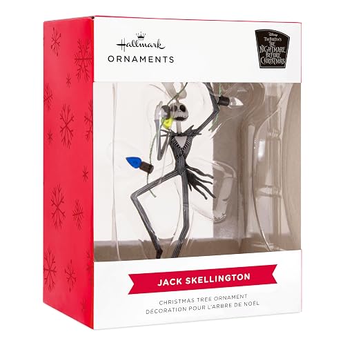 Hallmark Disney Tim Burton's The Nightmare Before Christmas - Adorno navideño de Jack Skellington