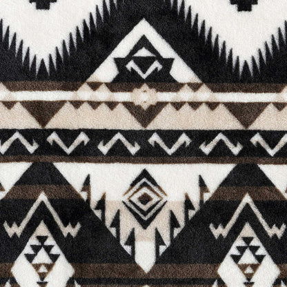 Wrangler - Manta de Forro Polar de Felpa Suave, decoración Occidental para Cama o sofá, Inspirada en Yellowstone, Certificado Oeko-Tex (Jesse Brown, 50 x 60 Pulgadas)