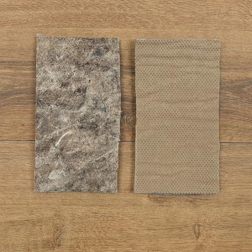 Mohawk Home - Alfombrilla antideslizante de 5 x 8 pies, fieltro de superficie doble de 1/4 de grosor + agarre de goma, seguro para todos los pisos