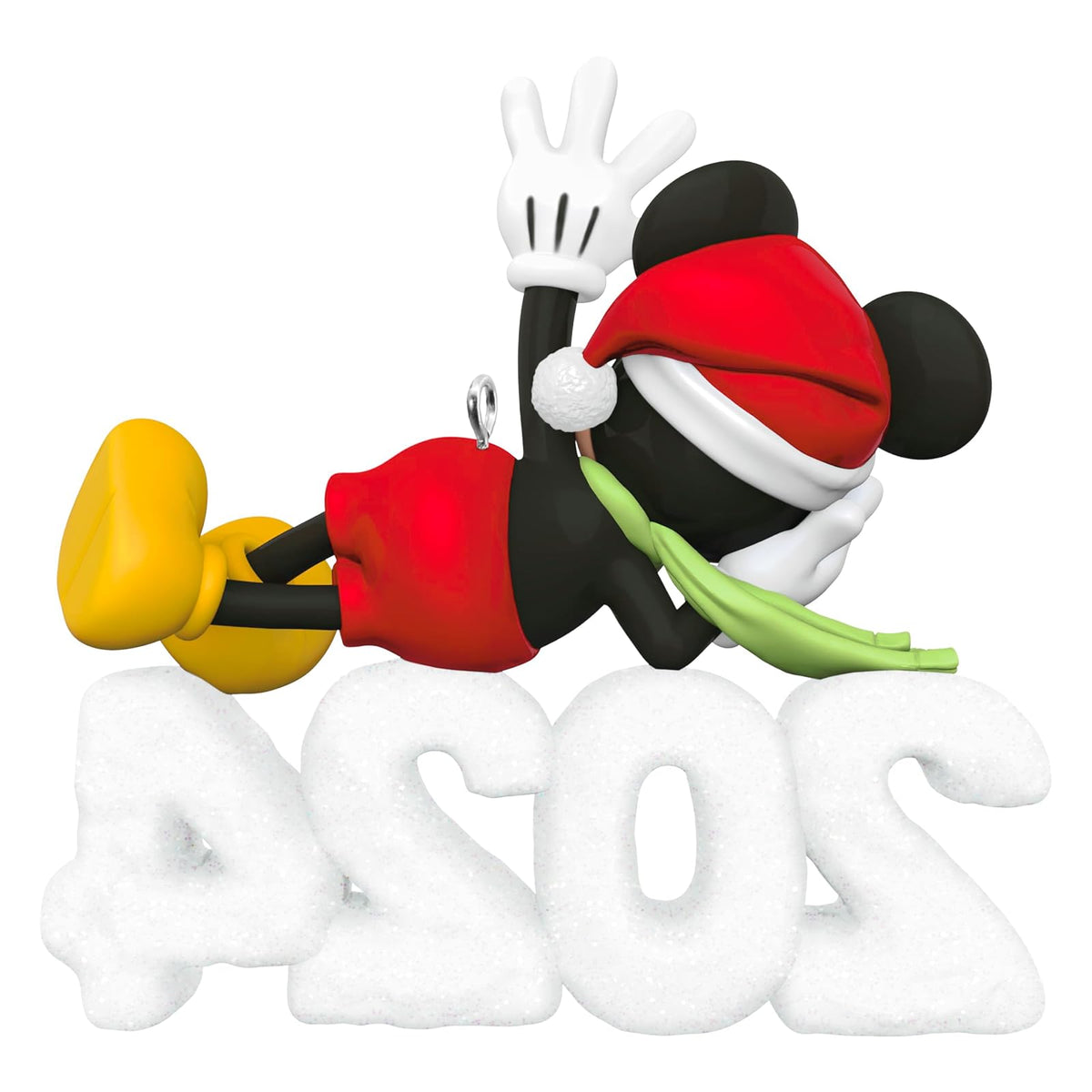 Hallmark - Adorno navideño de Recuerdo 2024, Mickey Mouse A Year of Disney Magic 2024, Regalos para fanáticos de Disney