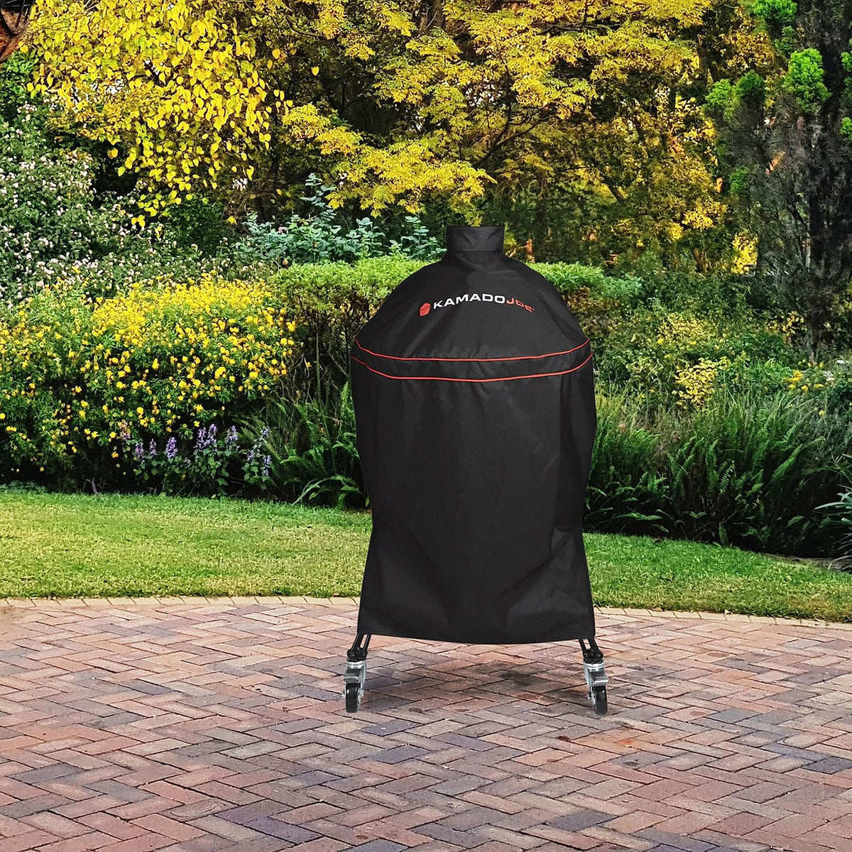 KamadoJoe - Funda para Parrilla, Color Negro