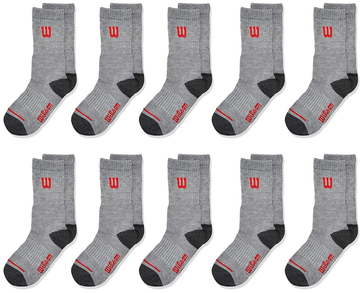 Wilson 8804, Calcetines De Deporte Niños, Multicolor, 17.5-22
