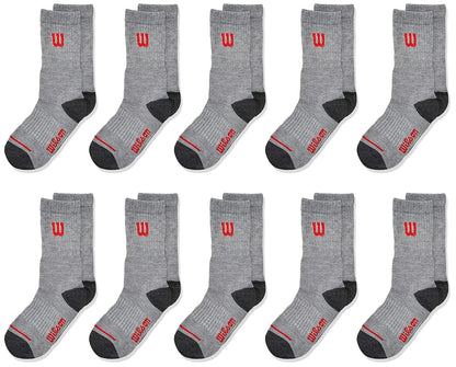 Wilson 8804, Calcetines De Deporte Niños, Multicolor, 17.5-22