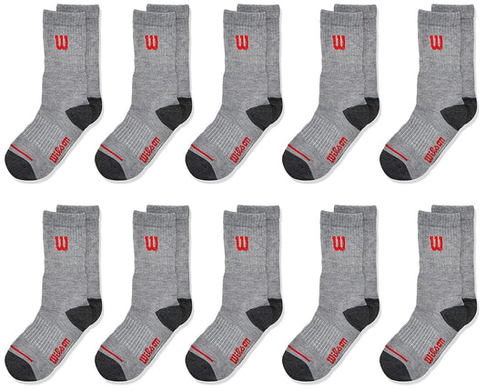 Wilson 8804, Calcetines De Deporte Niños, Multicolor, 17.5-22