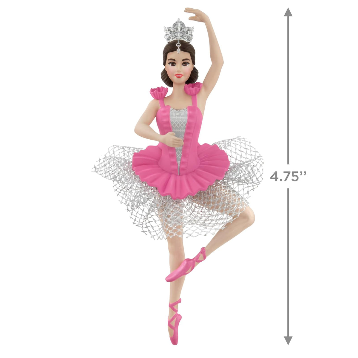 Hallmark - Adorno navideño de Recuerdo 2025, Barbie Hermosa Bailarina, Regalos para los Fans de Barbie