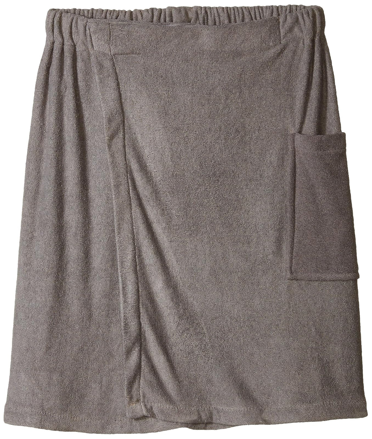 DII Toalla Envolvente de Microfibra para baño y regadera, Lavable a máquina, para Hombre, Gris, 1 - 54x20" - Gris