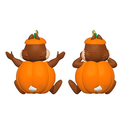 Hallmark - Adorno de Recuerdo de Halloween 2026, Disney Chip and Dale Double Trouble, Juego de 2, Decoraciones de Halloween