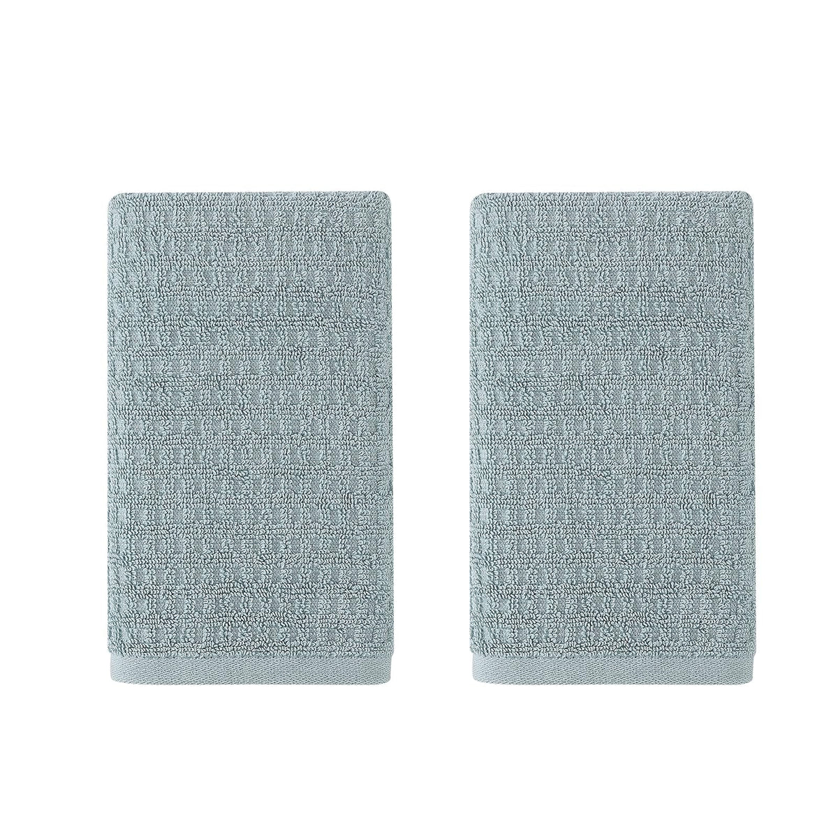 Tommy Bahama - Toallas de Mano, Toallas de algodón Suaves y absorbentes, Bajas Pelusas, Resistentes a la decoloración (Amarillo del Pacífico Norte, 2 Piezas) - 2 Piece Hand Towels - Turquesa del Pacífico Norte