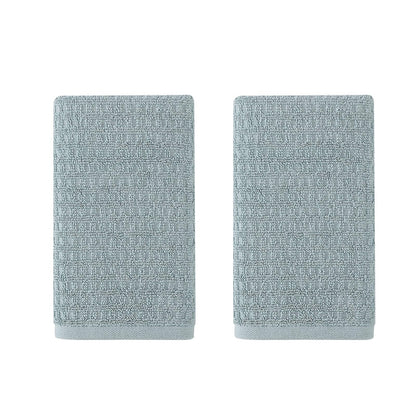Tommy Bahama - Toallas de Mano, Toallas de algodón Suaves y absorbentes, Bajas Pelusas, Resistentes a la decoloración (Amarillo del Pacífico Norte, 2 Piezas) - 2 Piece Hand Towels - Turquesa del Pacífico Norte