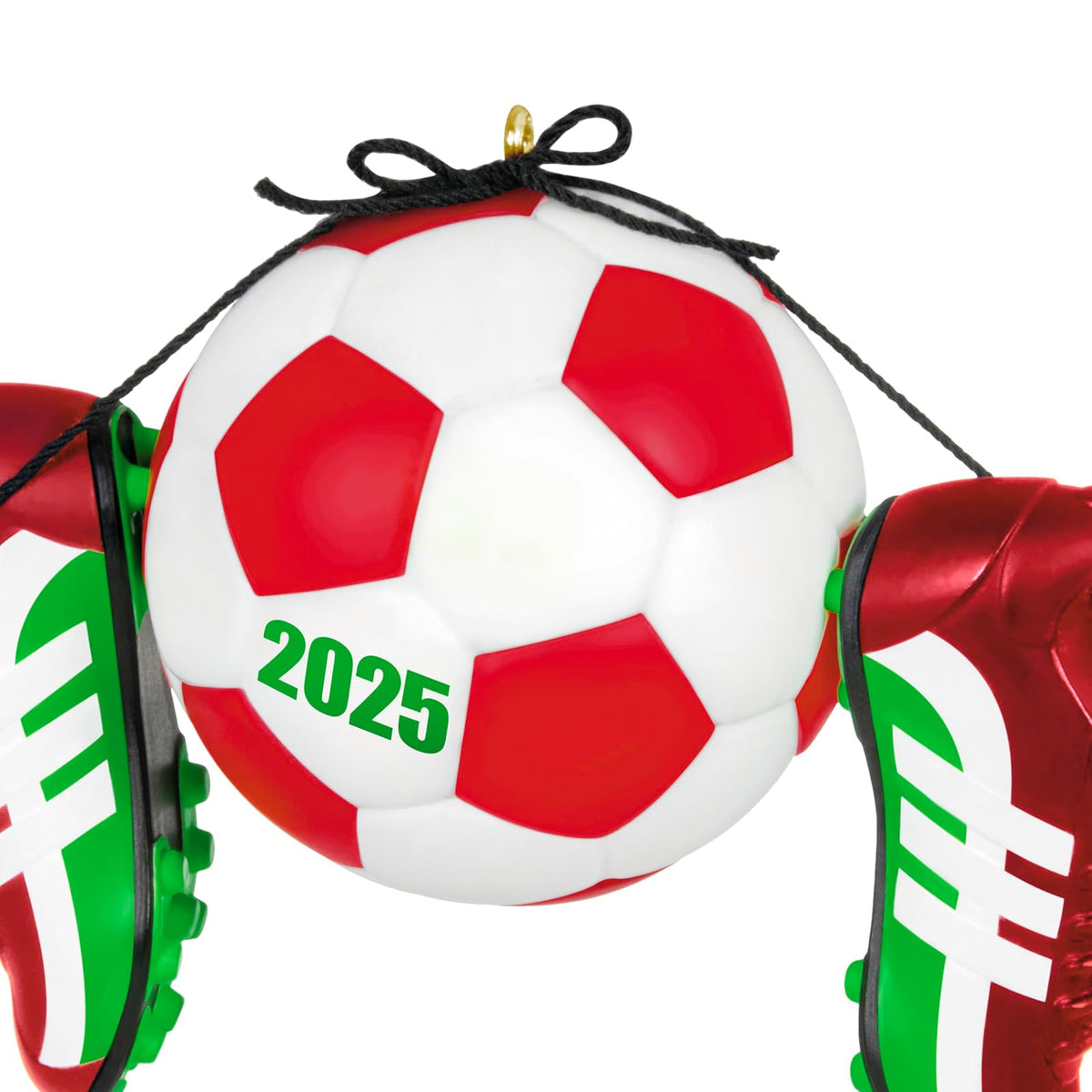 Hallmark - Adorno navideño de Recuerdo 2025, Estrella del fútbol 2025, Regalos para fanáticos del Deporte