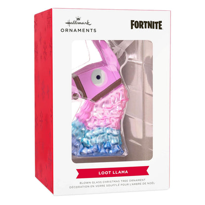Hallmark Fortnite - Adorno de Navidad de Vidrio soplado para Llamas