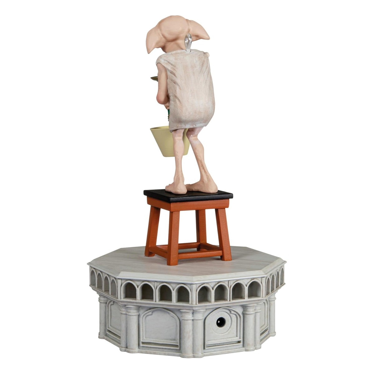 Hallmark - Adorno navideño de Recuerdo de Harry Potter y la colección de la Cámara de los Secretos Dobby con luz y Sonido, Regalos para los Fans de Harry Potter
