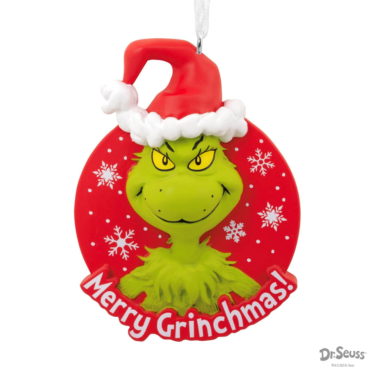 Hallmark Dr. Seuss How The Grinch robó la Navidad Adorno de Merry Grinchmas