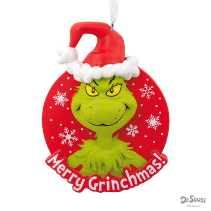 Hallmark Dr. Seuss How The Grinch robó la Navidad Adorno de Merry Grinchmas