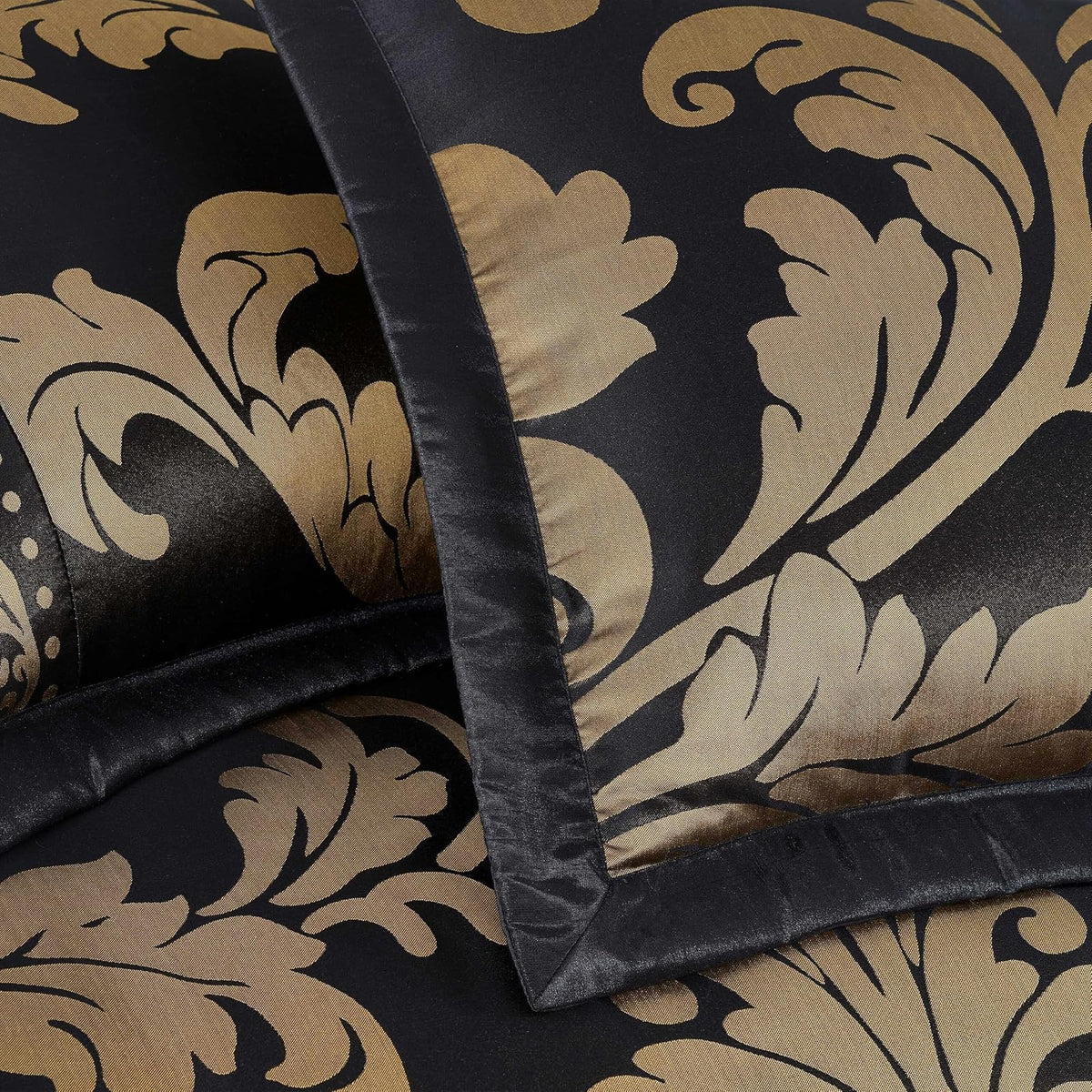 Chezmoi Collection Set de edredón de 7 Piezas Estilo Floral Bed-in-a-Bag