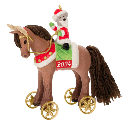 Hallmark - Adorno de Navidad 2024, un Pony para Navidad 2024, Regalos para niños