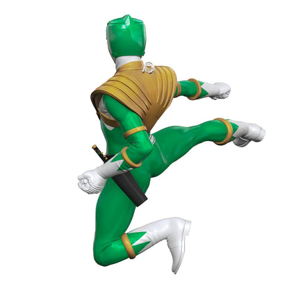 Hallmark - Adorno navideño de Recuerdo 2024, Hasbro Power Rangers Green Ranger, Regalos para niños