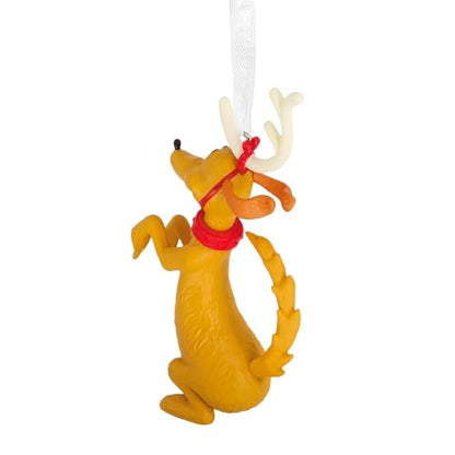 Hallmark Dr. Seuss's How The Grinch robó la Navidad MAX in Antlers Adornos de Navidad, Regalos de película de Navidad