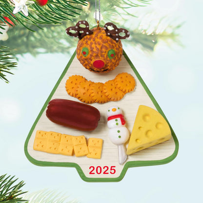 Hallmark - Adorno navideño de Recuerdo 2025, para Regalos de Comida